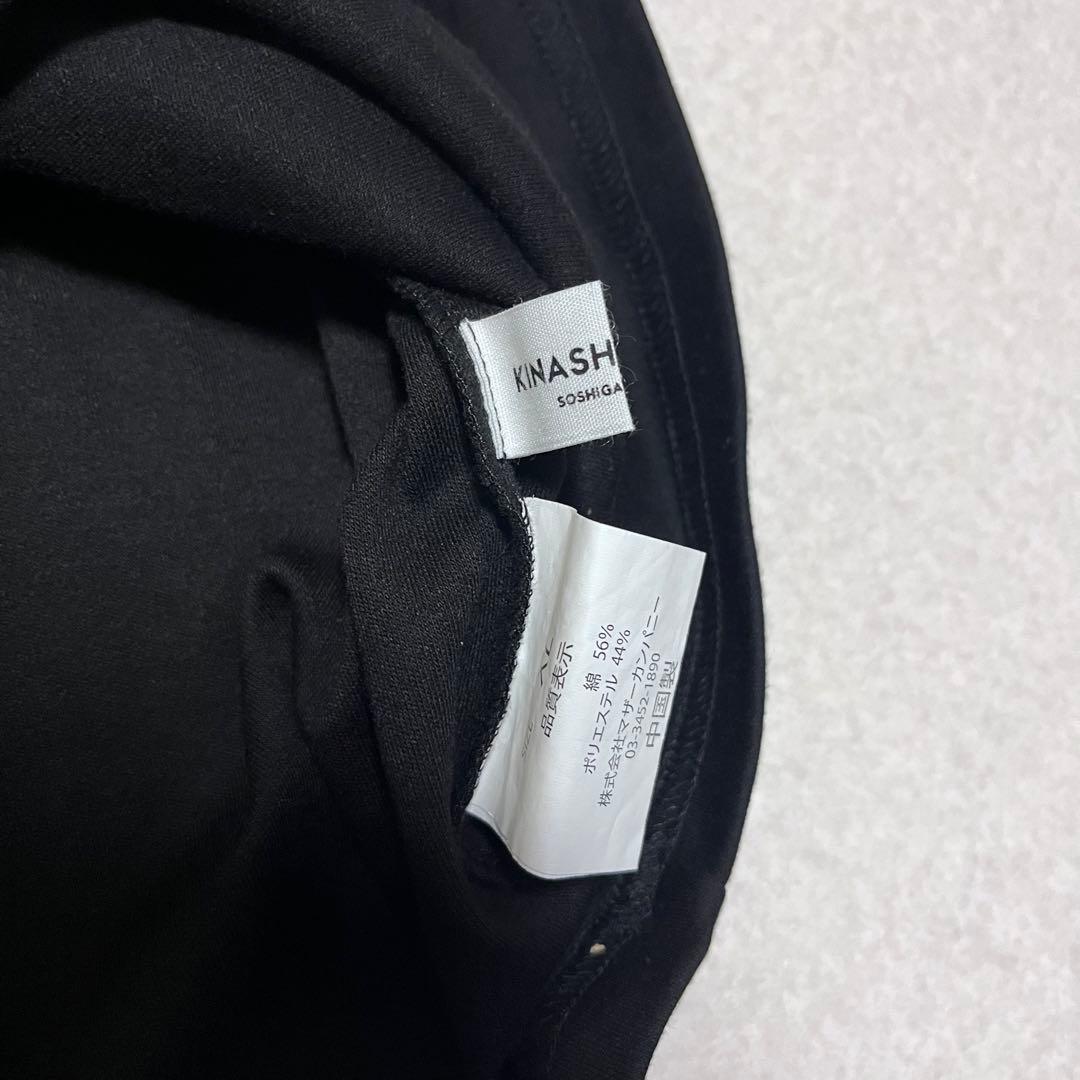 KINASHI CYCLE ゴルフ 半袖モックネックTシャツ XL ブラック