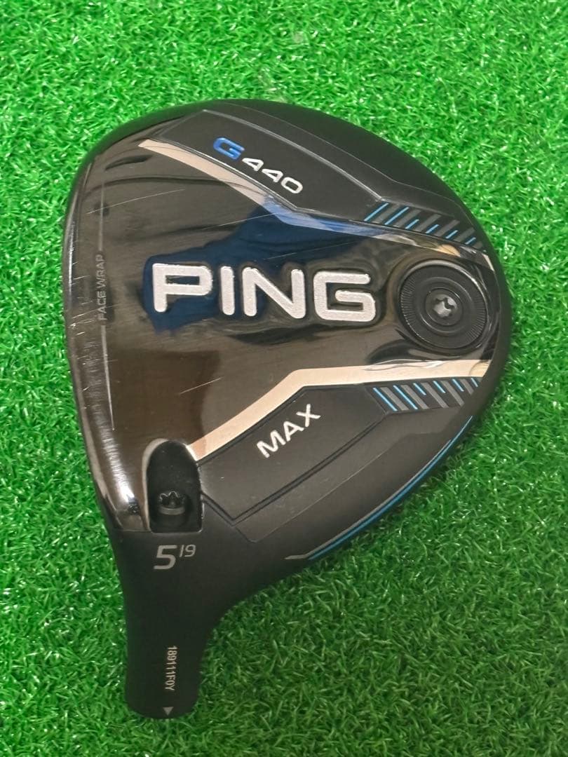 PING G440MAX 5番ウッド レフティ ヘッドのみ　19度