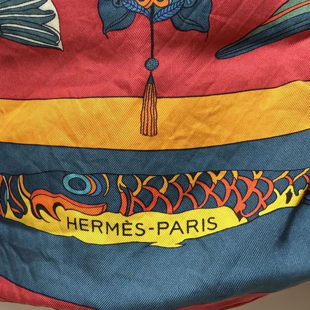 HERMESエルメス　スカーフカレ90