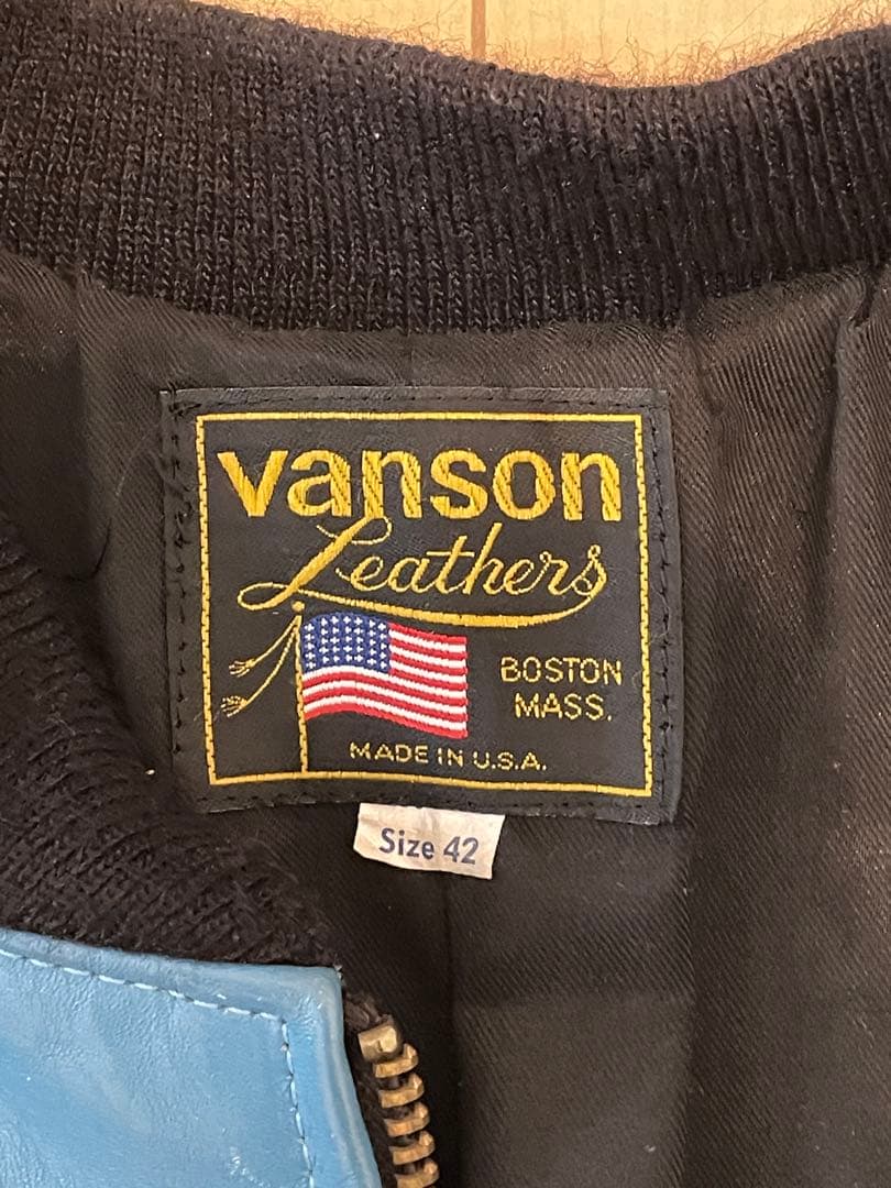 J*e様 vanson レザー ジャケット サイズ42