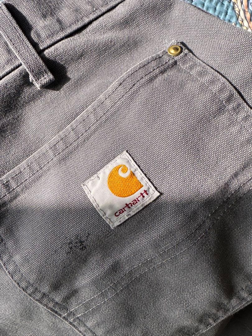 【希少】カーハート carhartt ダブルニー B01 GVL W34
