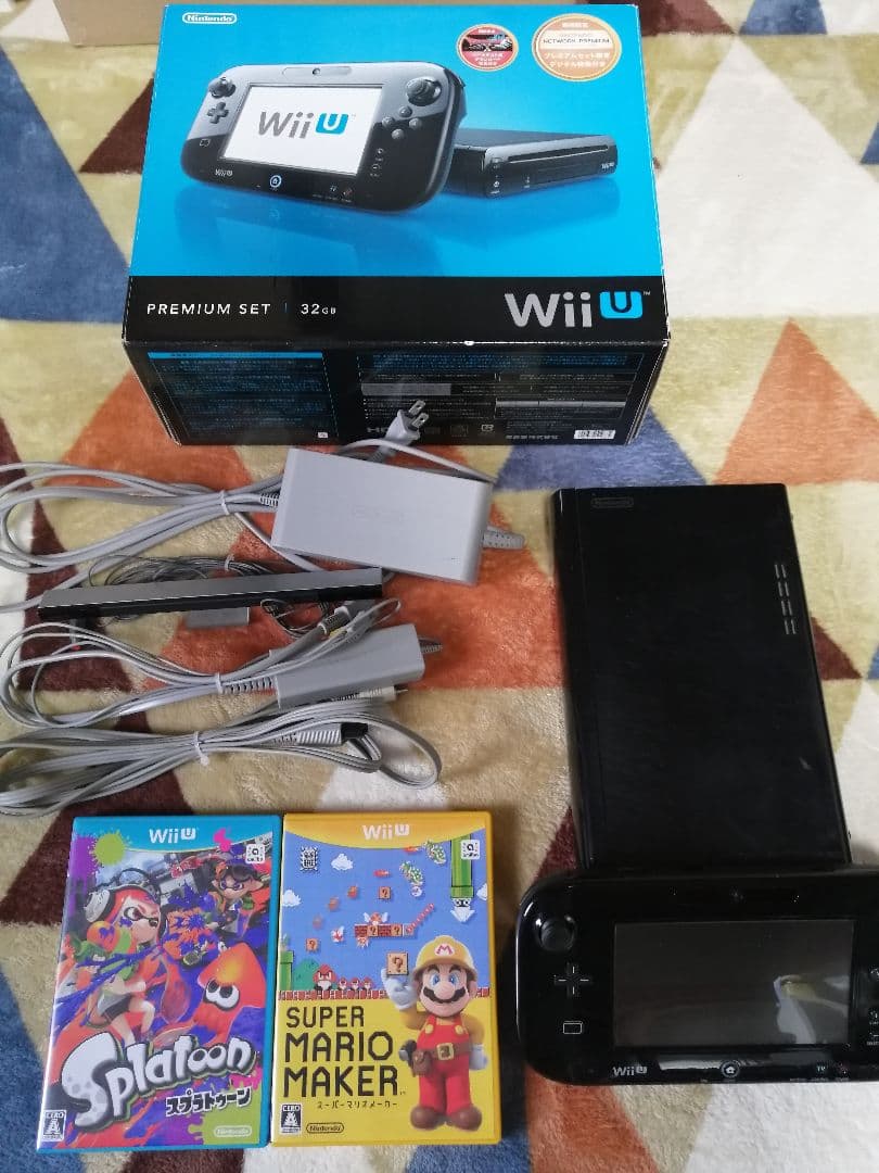 WiiU本体とスプラトゥーン、マリオメーカー