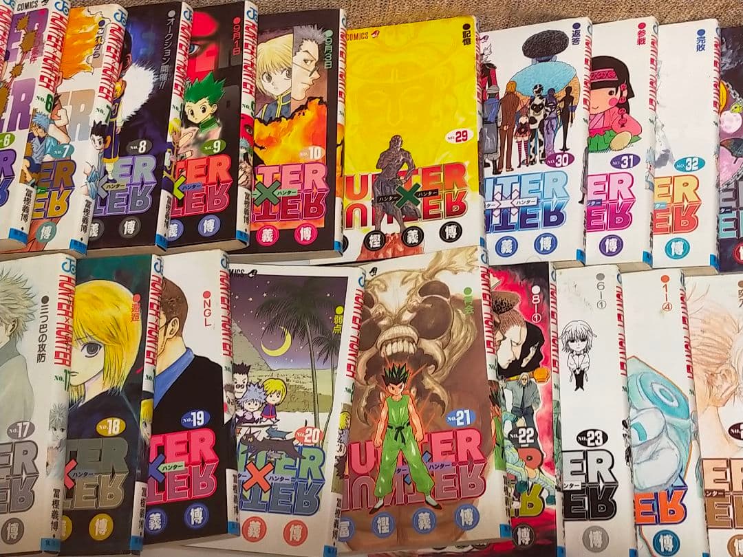 ✨️本日限定大幅値下げ✨️ ハンター☓ハンター37巻中古単行本セット