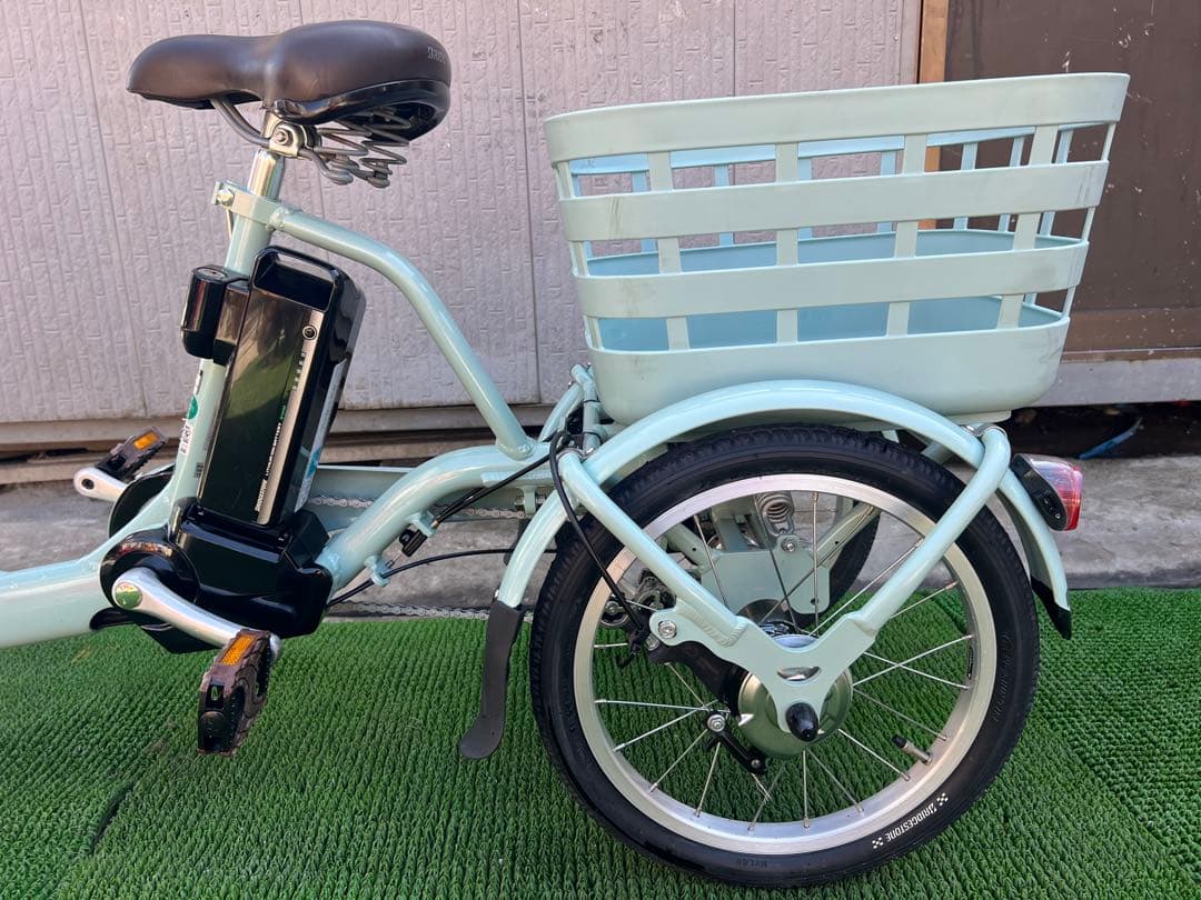BRIDGESTONE ブリヂストン　ラクットワゴン　三輪　電動アシスト自転車