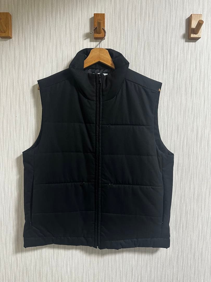 ジャケット・アウター KAIKO PAD VEST-FINX COTTEN GABARDINE