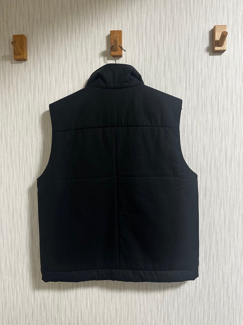 ジャケット・アウター KAIKO PAD VEST-FINX COTTEN GABARDINE