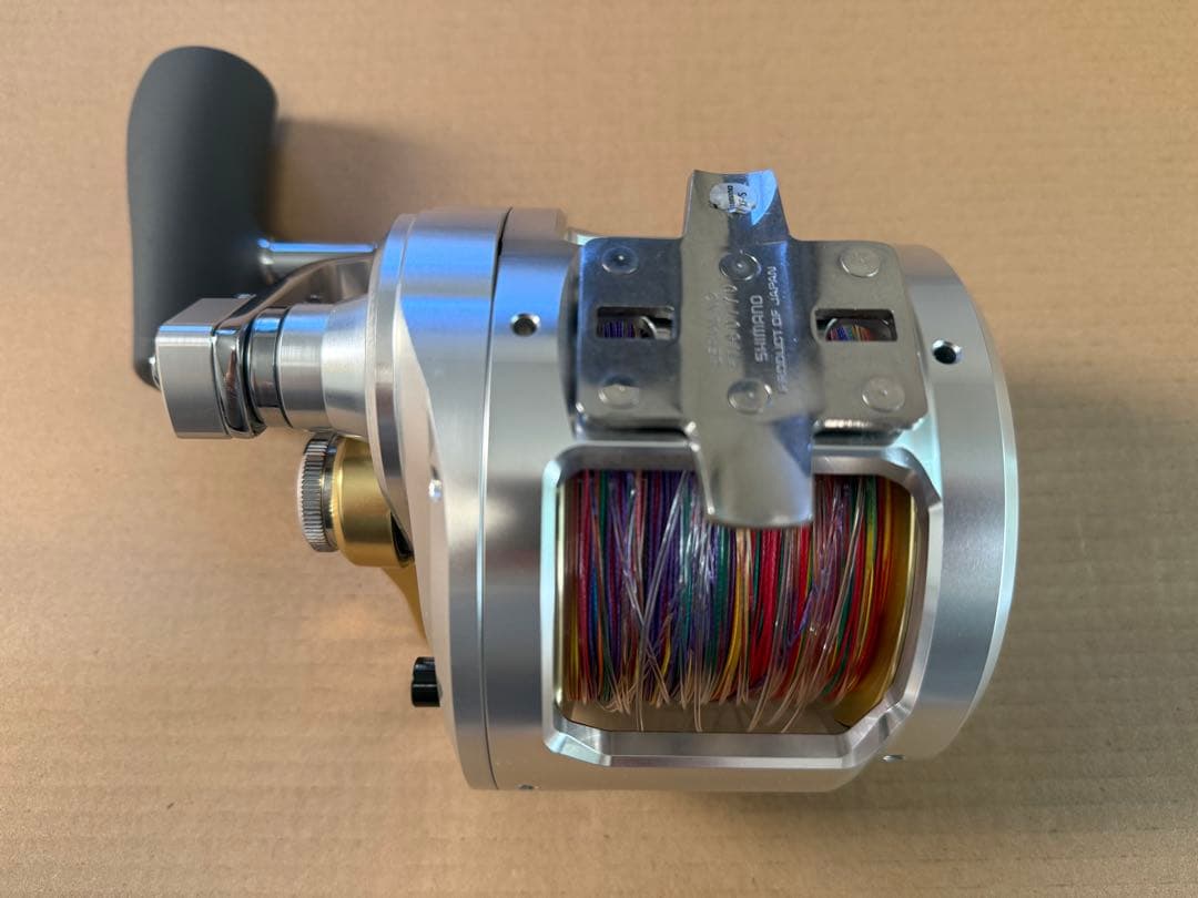 【未使用】シマノ タリカ50Ⅱ PE15号600m付 泳がせ キハダ クロマグロ