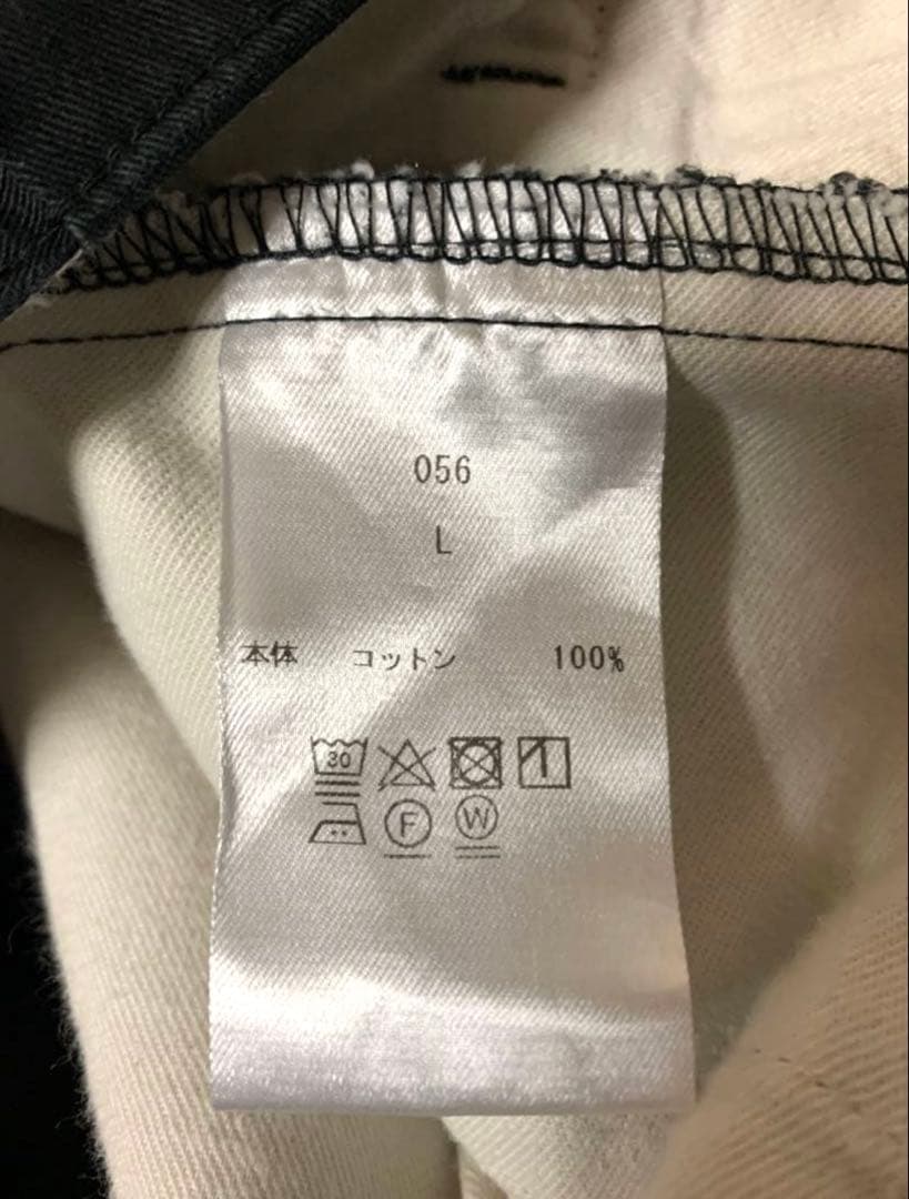 OVY Standard Cotton Work Pants ブラック　Lサイズ