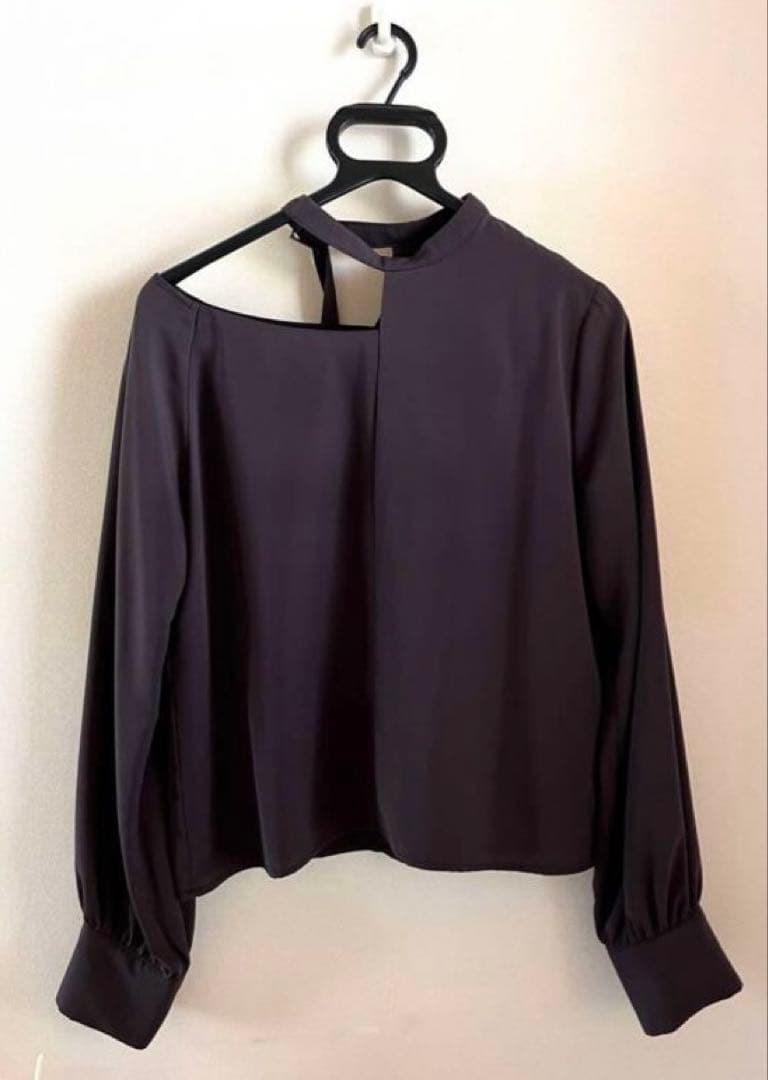 Ameri VINTAGE ベルトネックブラウス