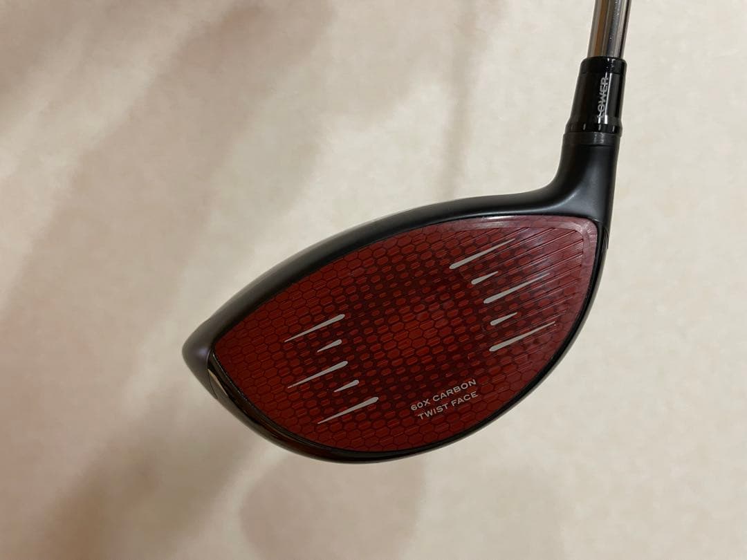 KAZU テーラーメイド ステルス2ドライバーヘッドのみ 9.0度 黒赤