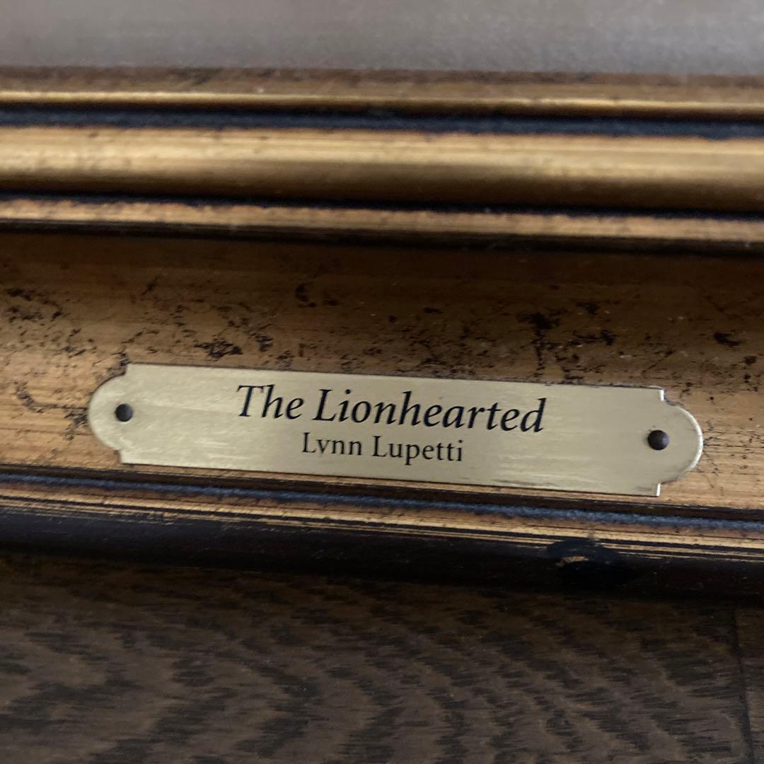 Lynn Lupettiリトグラフ ライオンハート ナルニア国　COA認定書付き