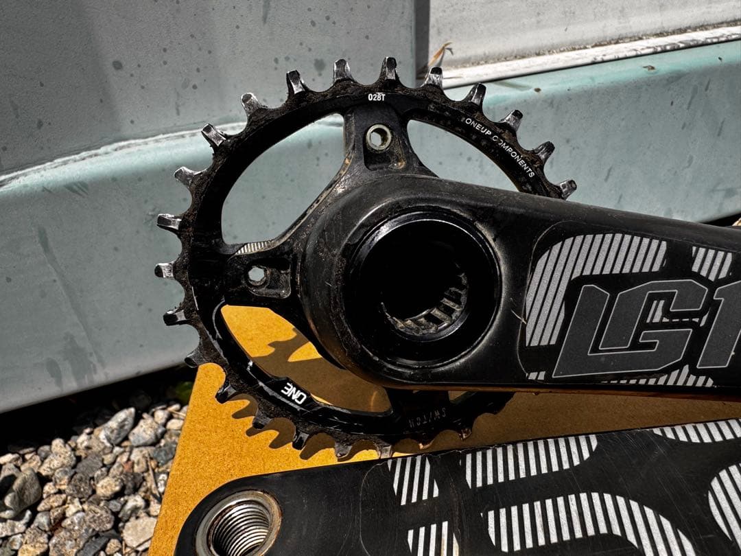 e thirteen LG1Rカーボンクランク MTB用 165mm 83mm幅