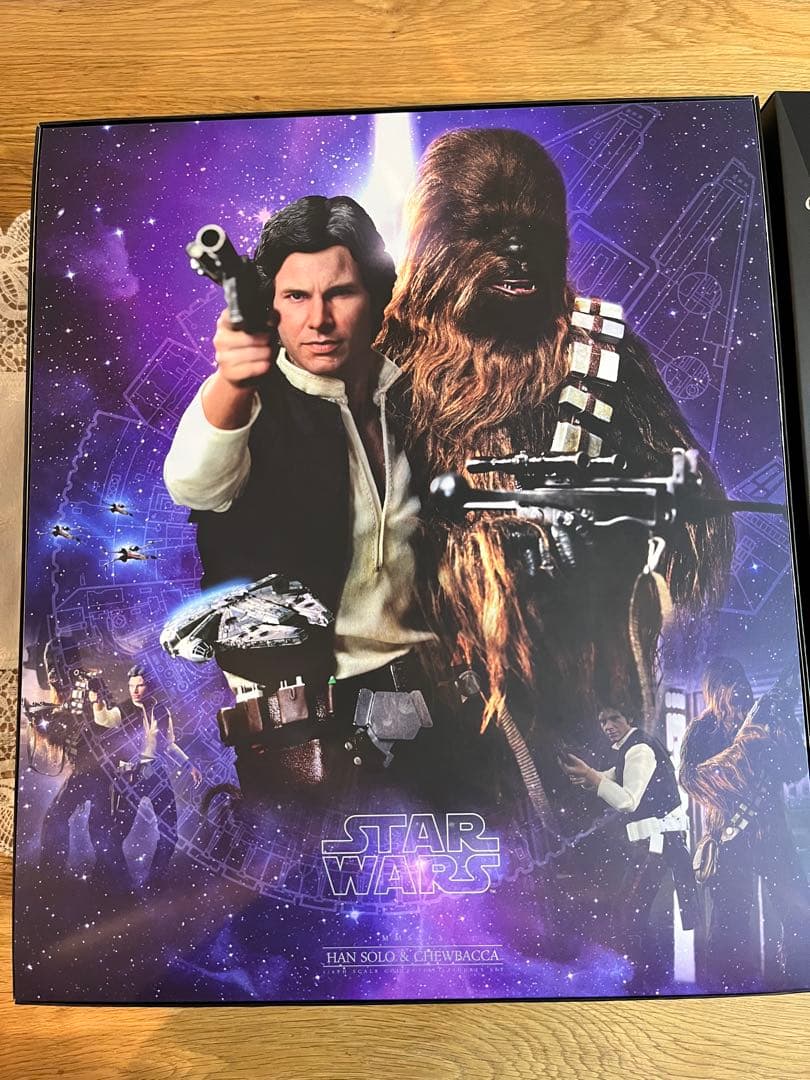 ホットトイズ ハンソロ& チューバッカ ボーナスアクセサリー付 スターウォーズ