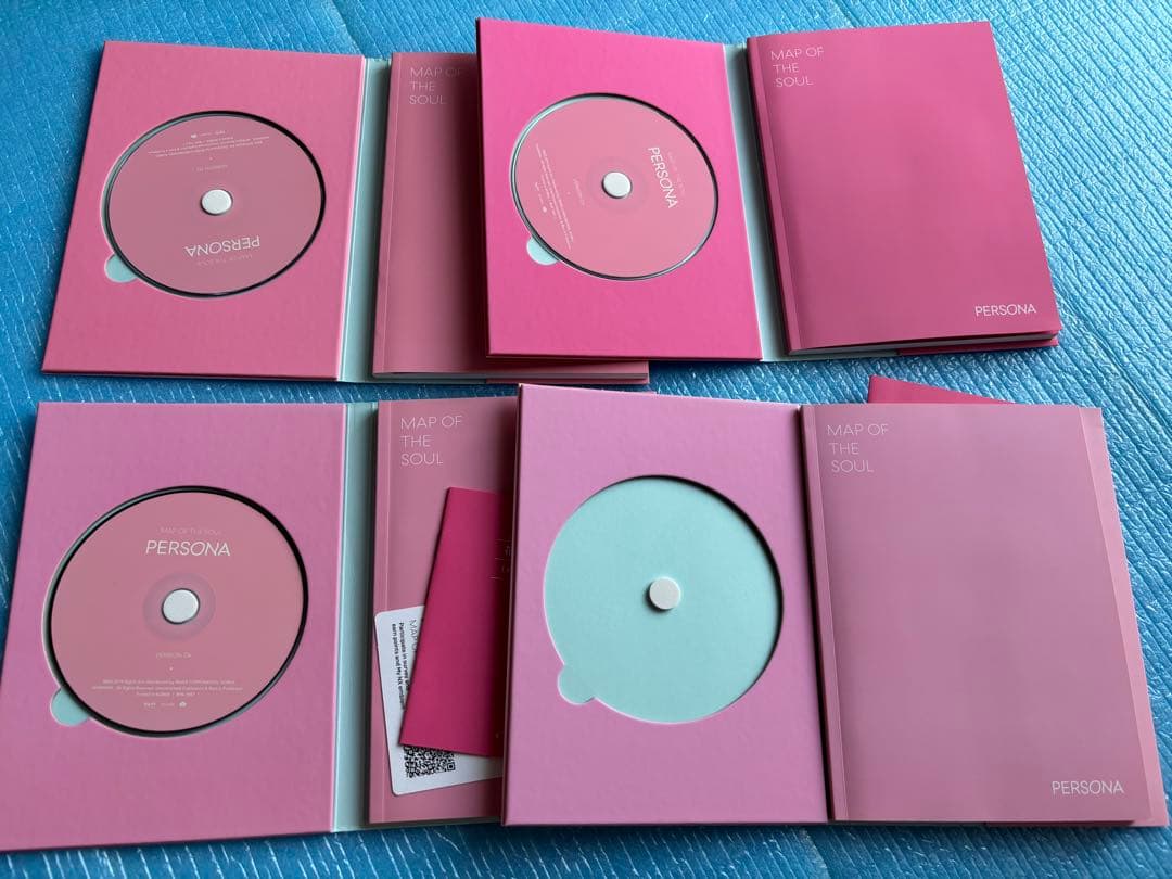 BTS PERSONA 4冊セット ピンク 1枚紛失　17