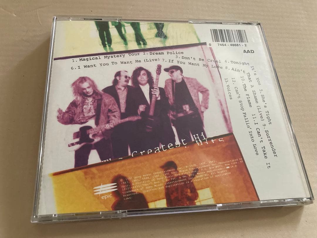 レア　チープトリック直筆　サイン　CD cheap trick