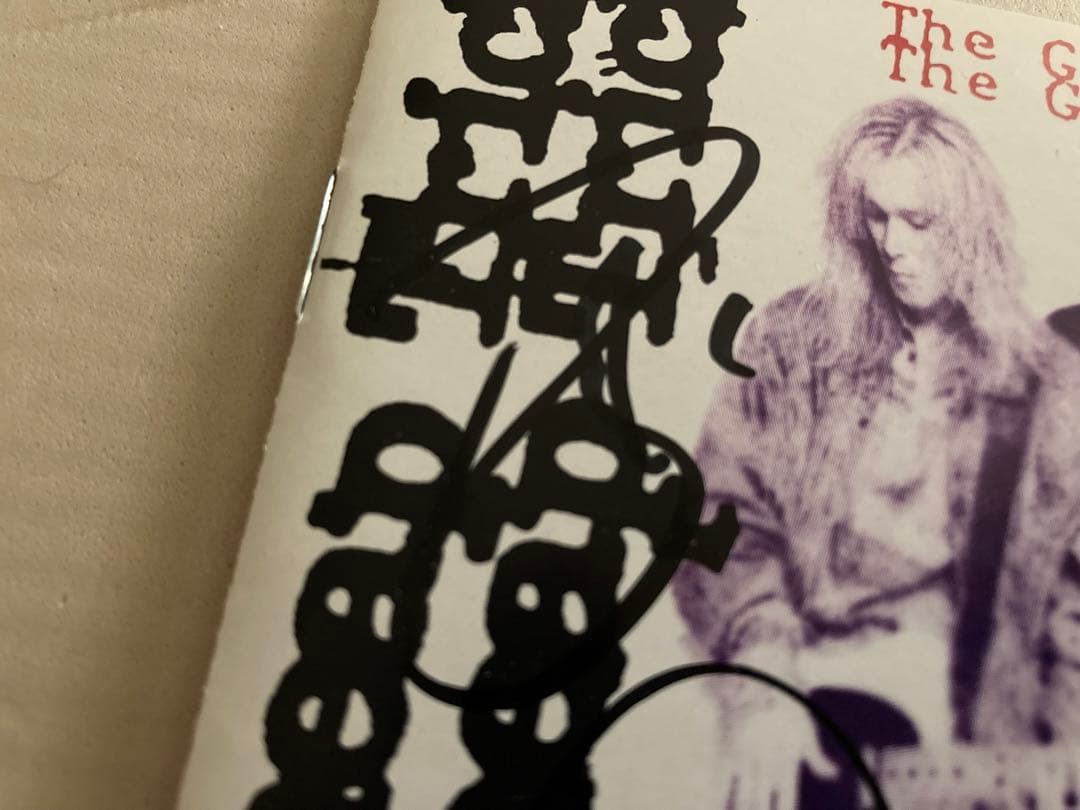 レア　チープトリック直筆　サイン　CD cheap trick