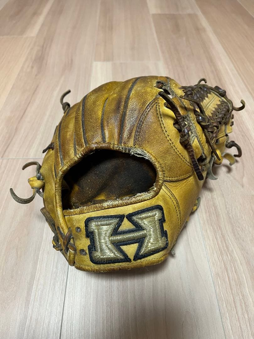 良型　HI-GOLDハイゴールド　硬式用グローブ　内野手用　野球