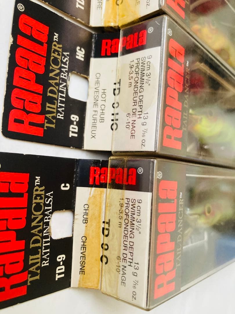 【希少】未使用 RAPALA ラパラTD9 テールダンサー