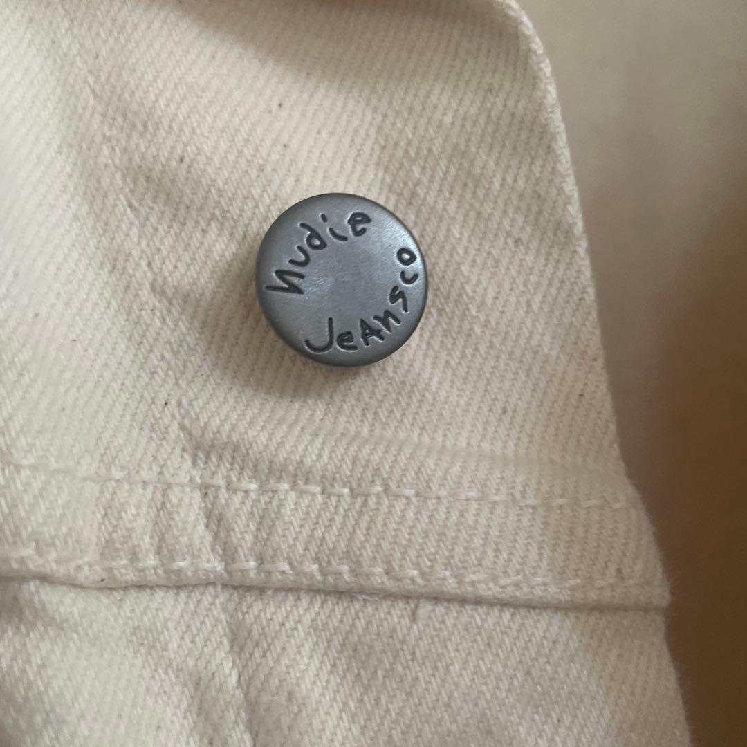 Nudie Jeans Co. ホワイトデニムジャケット
