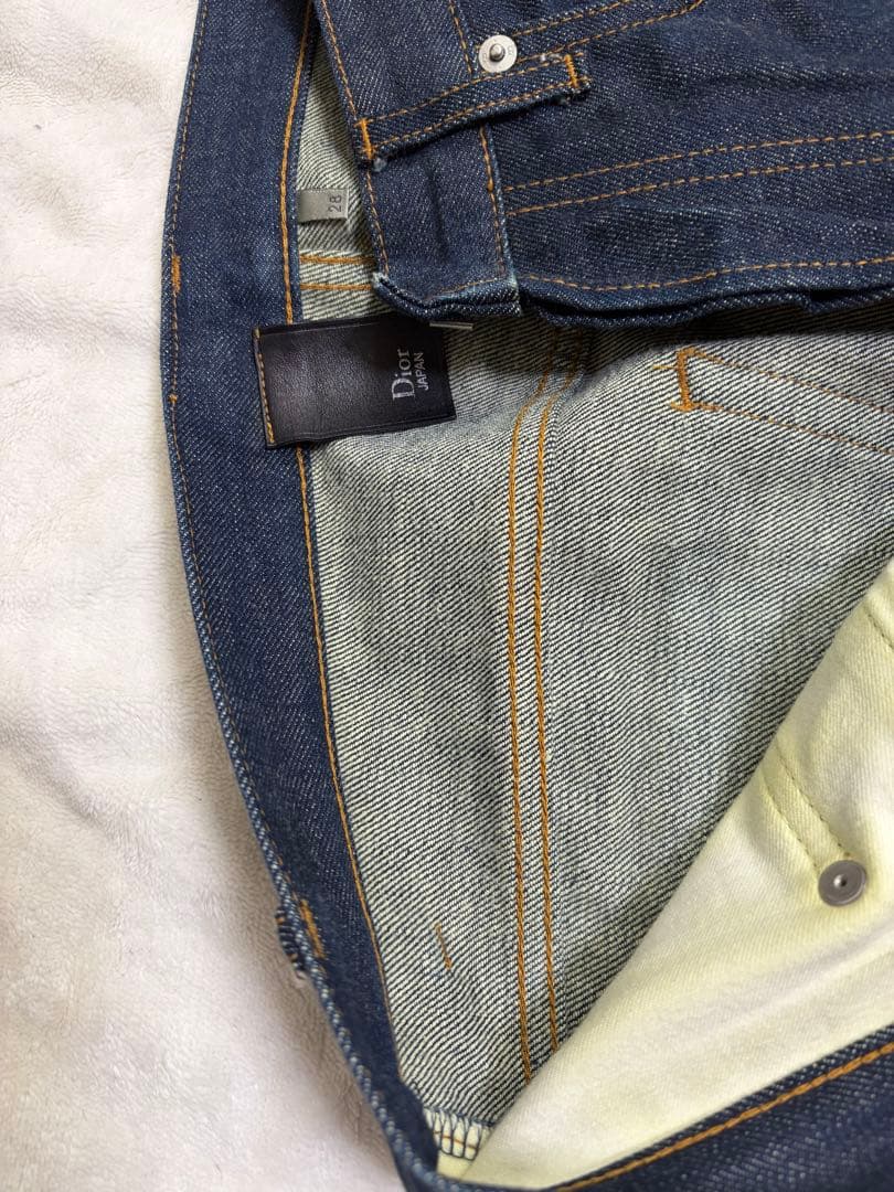 パンツ dior homme skiny denim