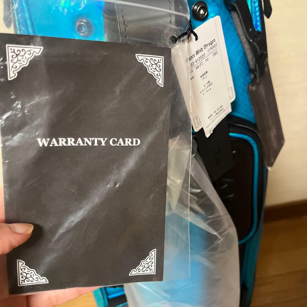 値下げ❣️ダンスウィズドラゴン新品スタンド式キャディバッグ