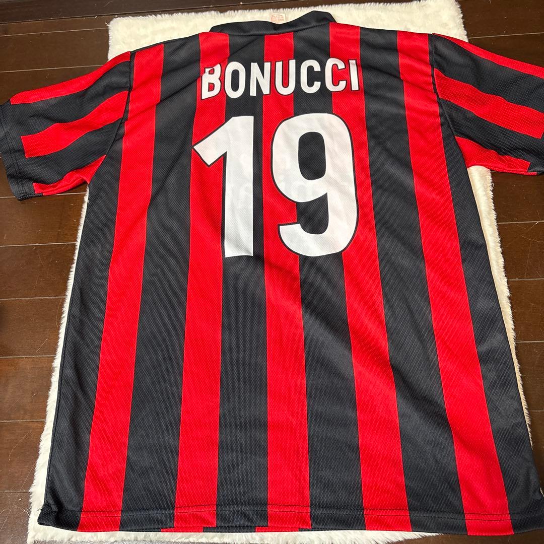 ACミラン　BONUCCI 19番 ユニフォームS