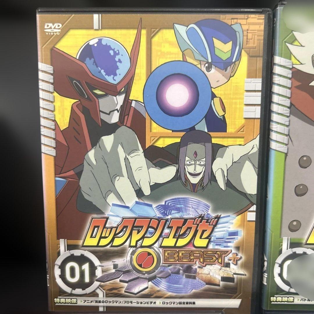【レンタル落ちDVD】ロックマンエグゼBEAST＋ 1~4巻