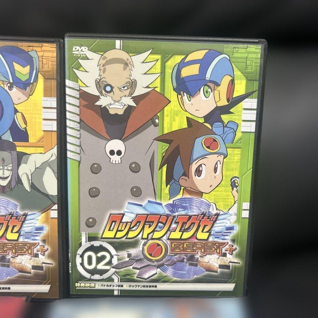 【レンタル落ちDVD】ロックマンエグゼBEAST＋ 1~4巻