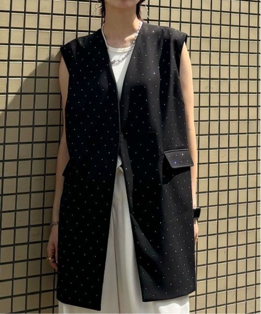 AMERIアメリ TWINKLE CURVE VEST