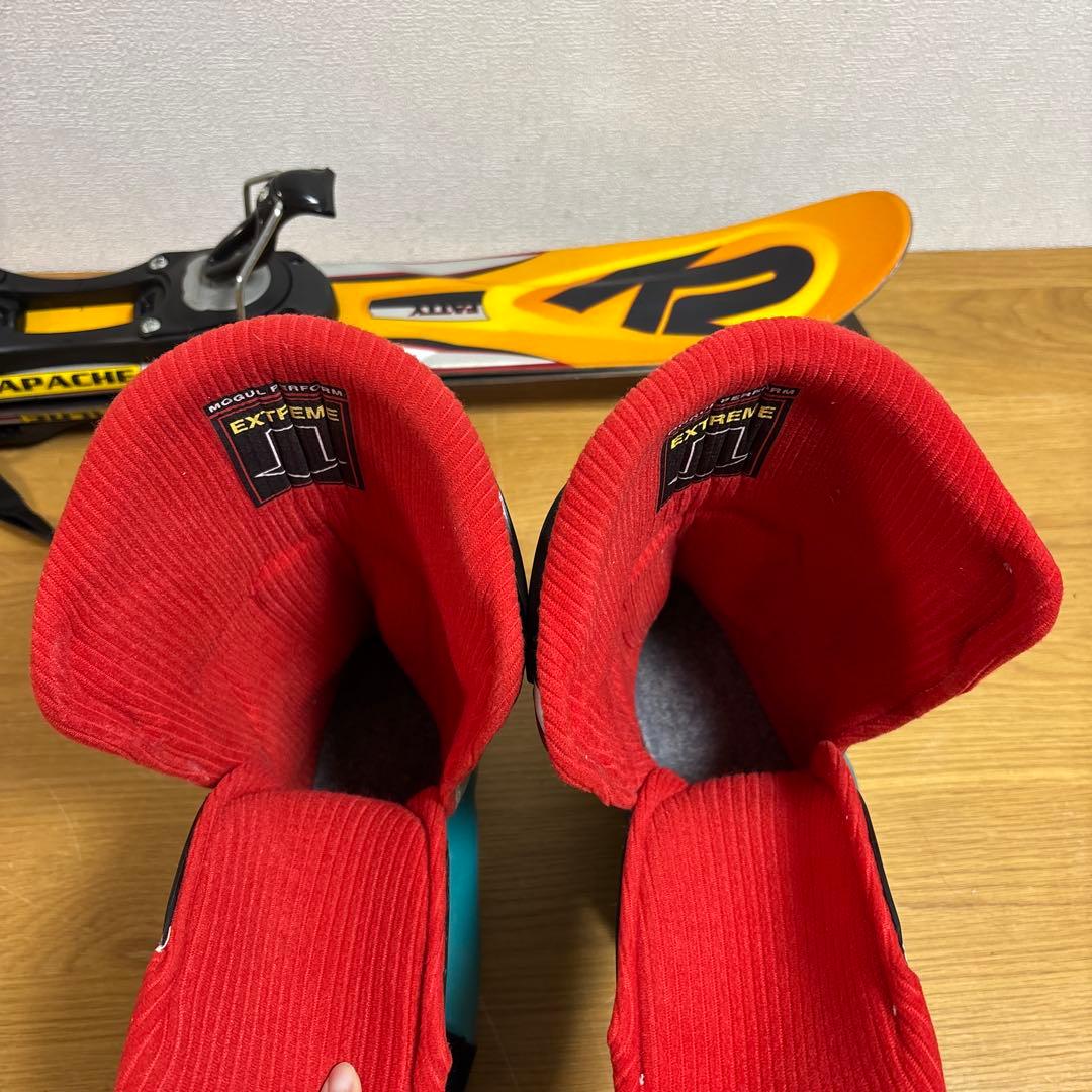 美品　メンズショートスキーファンスキーセット　K2 Gen 26-26.5cm