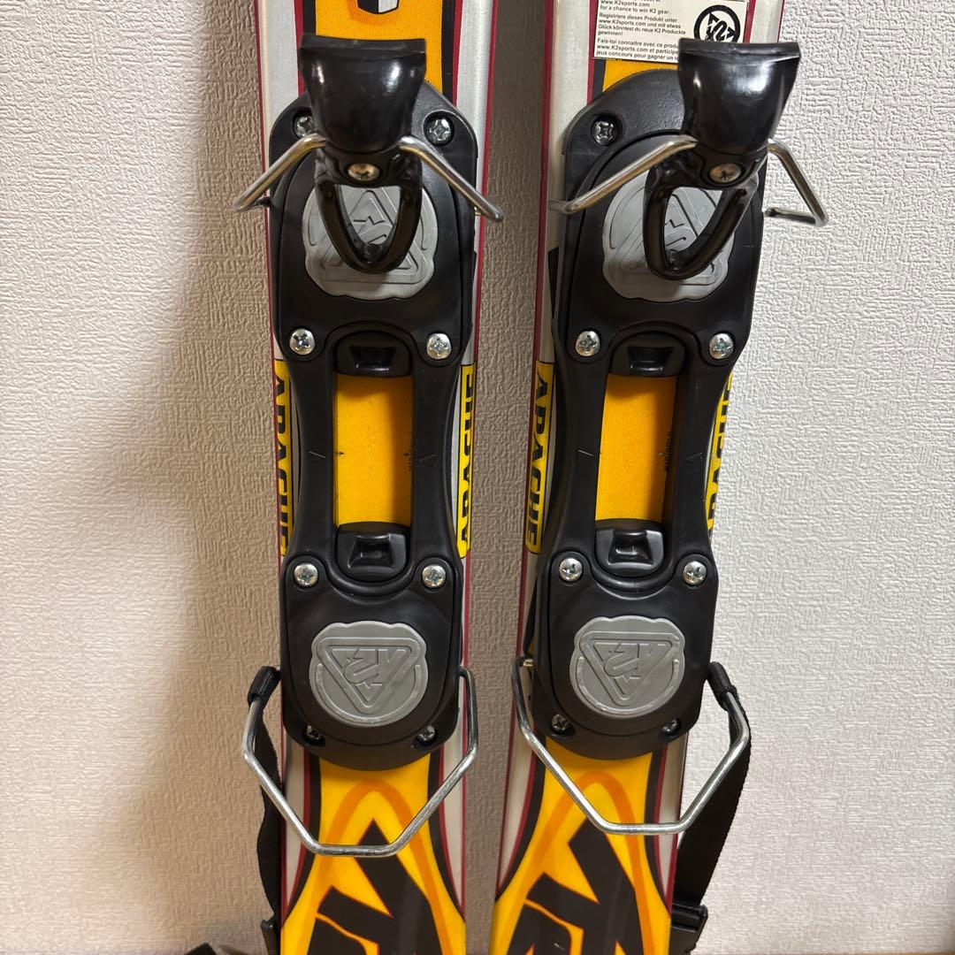 美品　メンズショートスキーファンスキーセット　K2 Gen 26-26.5cm