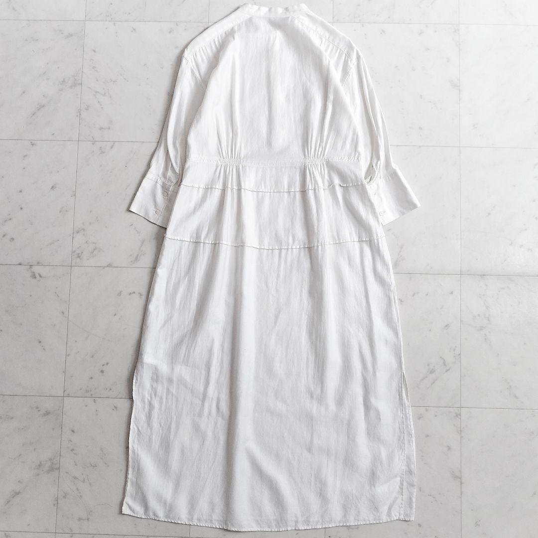 美品✨トゥモローランド MACPHEE コットン ピンタック ロングワンピース