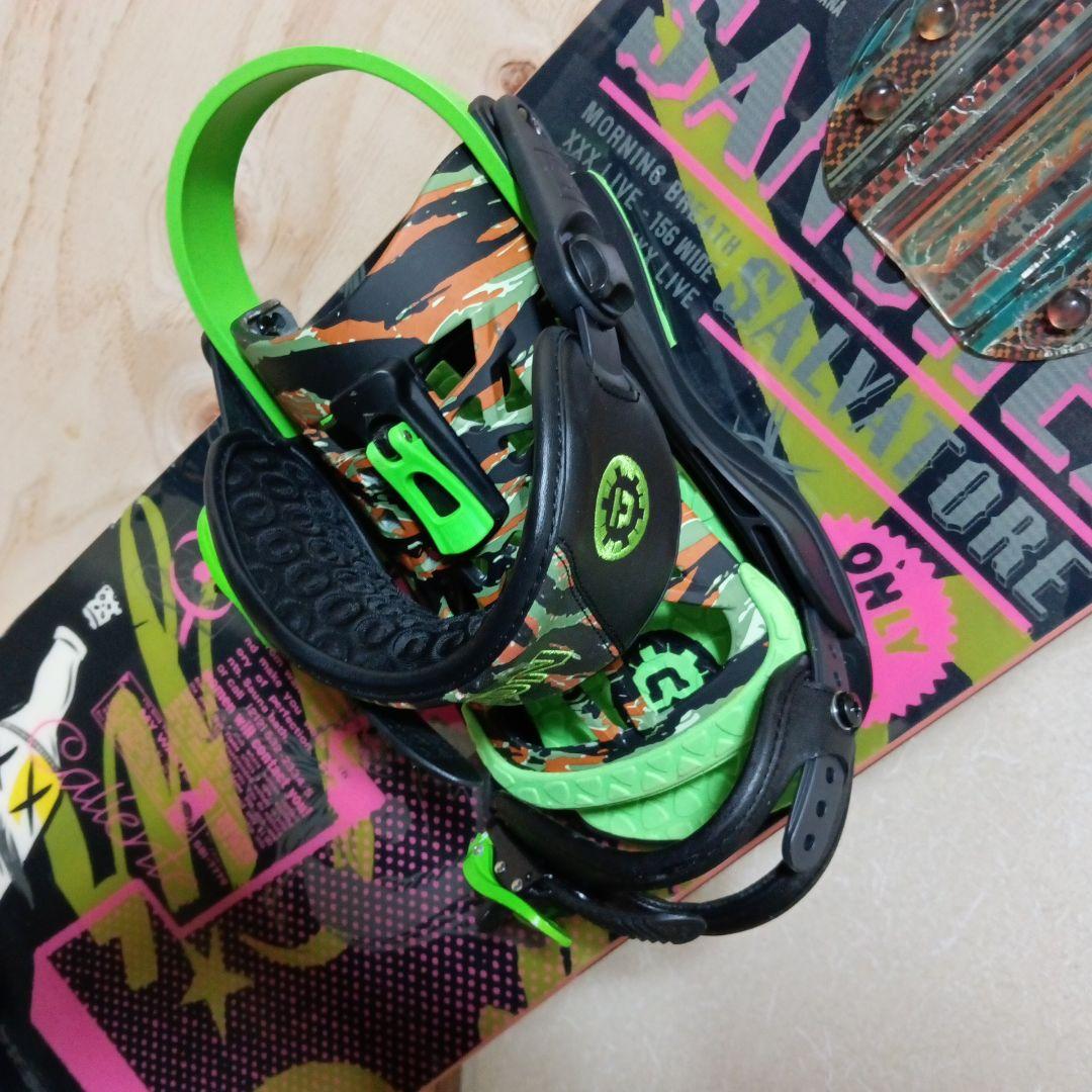 SALOMONスノーボードUNIONビンディングセット明日まで値下げ
