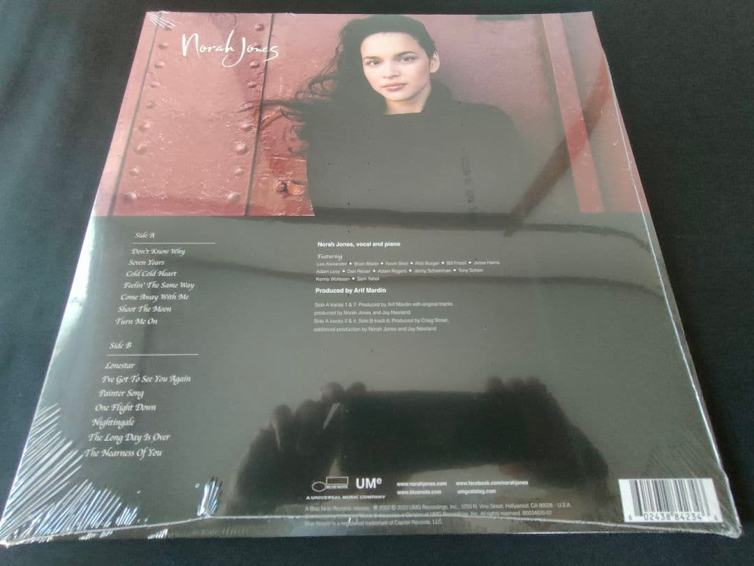 新品未使用LPレコード ノラ・ジョーンズ Come Away With Me