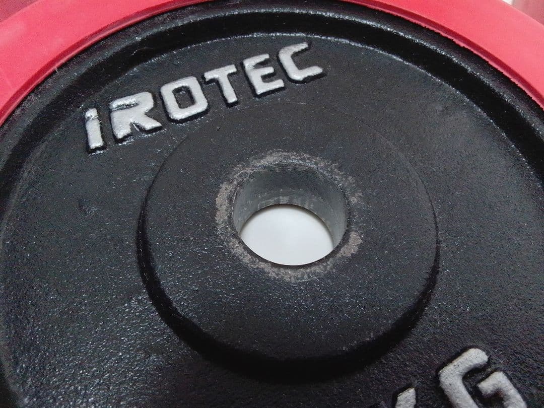 さ*ち様 アイロテック iROTEC ラバー付 ダンベル 5kg×4枚 20kg