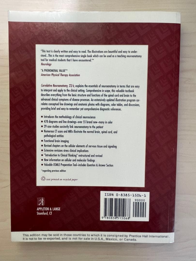 健康・医学 Correlative Neuroanatomy 23rd Edition