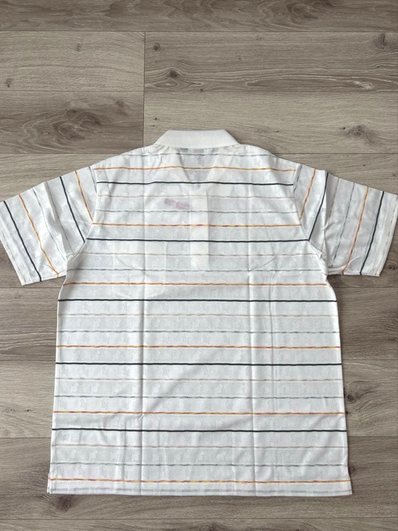 Black&White ポロシャツ ストライプ 半袖 新品未使用