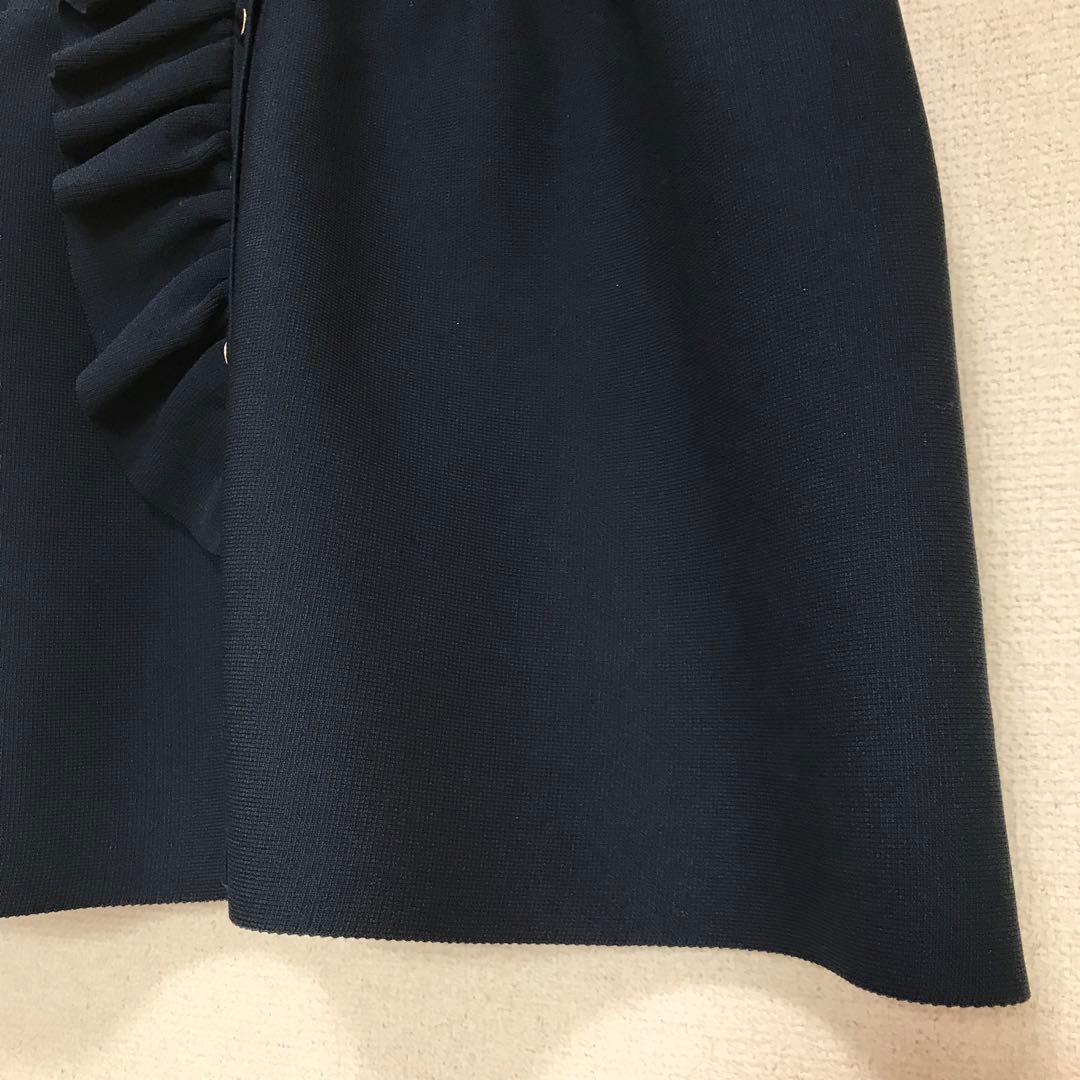 美品　UNITED ARROWS ユナイテッドアローズ　P フリル ニットベスト