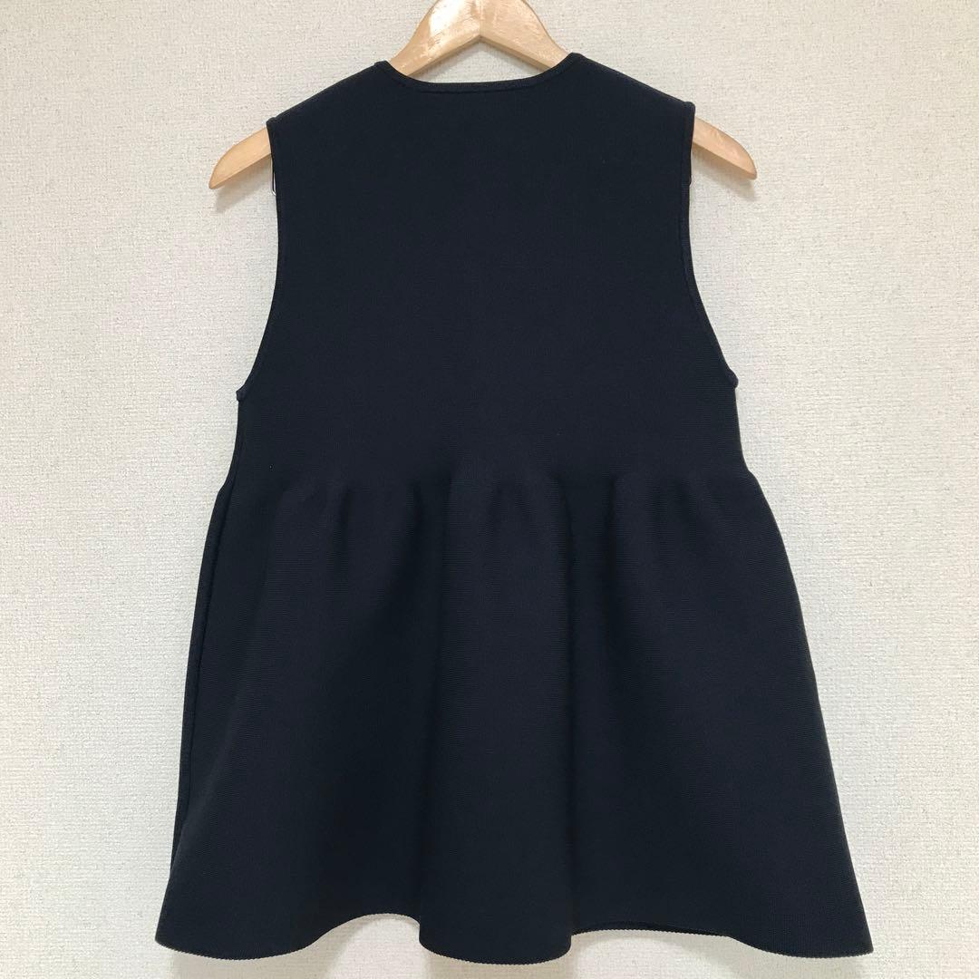 美品　UNITED ARROWS ユナイテッドアローズ　P フリル ニットベスト