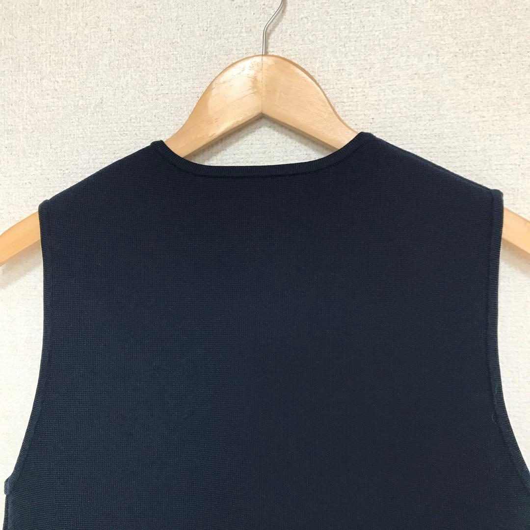 美品　UNITED ARROWS ユナイテッドアローズ　P フリル ニットベスト