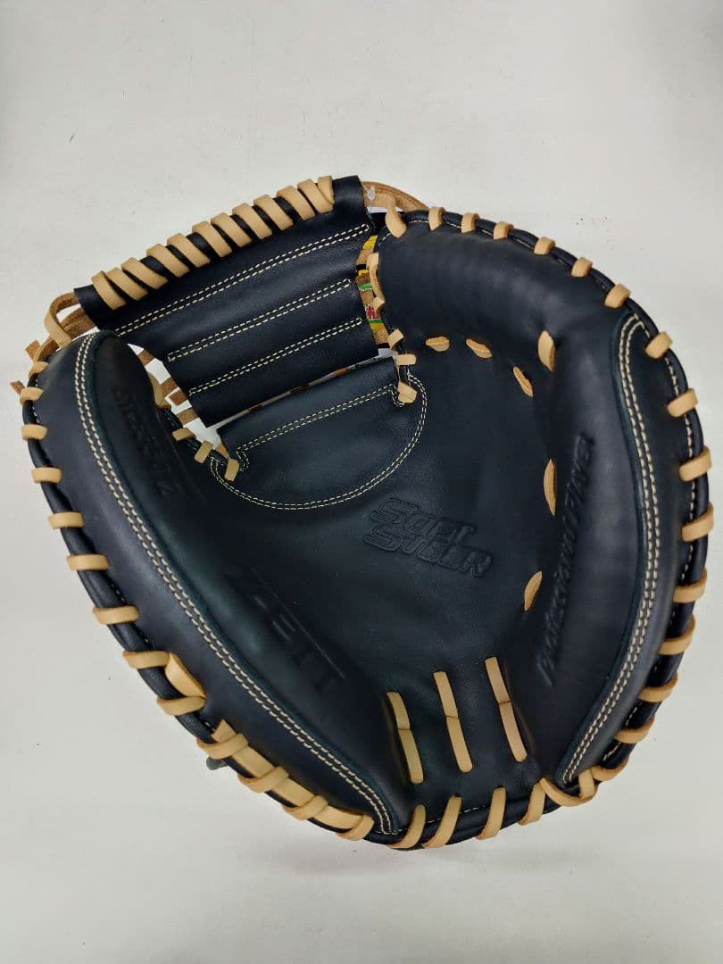 【未使用】定価16500ZETT一般軟式キャッチャーミット