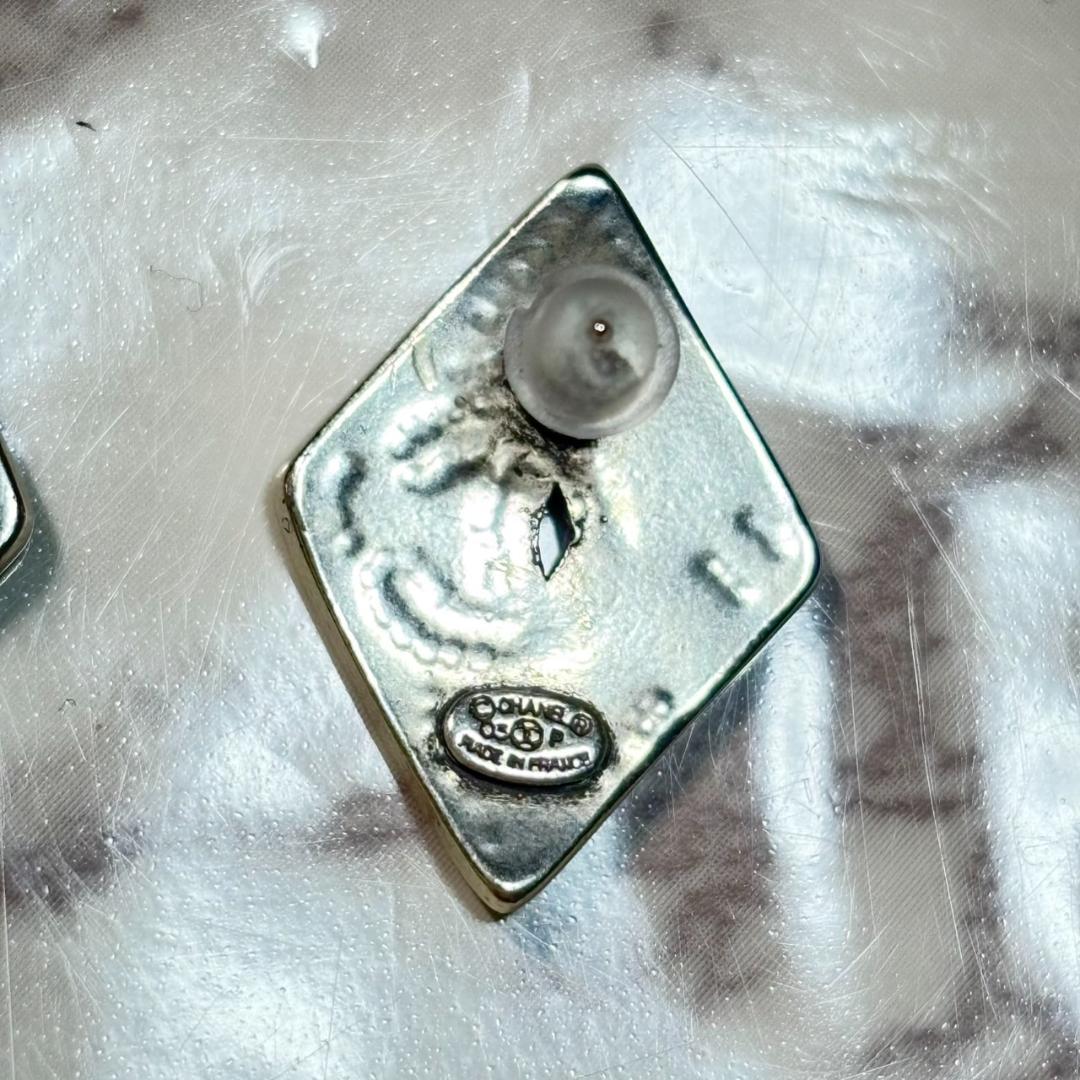 【早い者勝ち】シャネル ピアス シルバー ココマーク ドット #B542