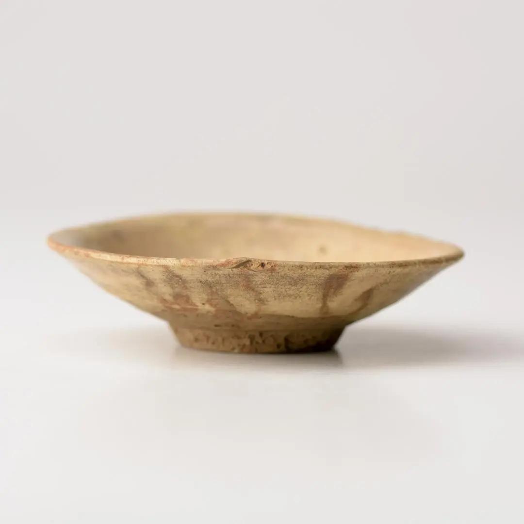 ◆136◆　江戸時代の古黄瀬戸　盃　小皿　酒器　骨董