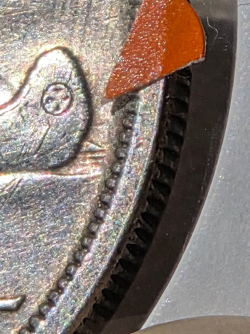 (稀少なバラエティ)　カナダ連邦　エリザベス2世　1 ドル銀貨　1957