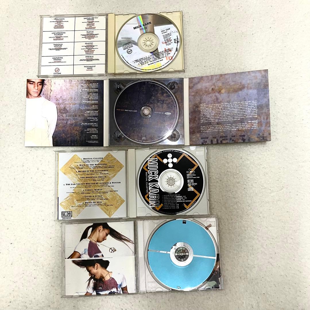 T*R様 CD MICK KARN ミックカーン 4枚セット レア