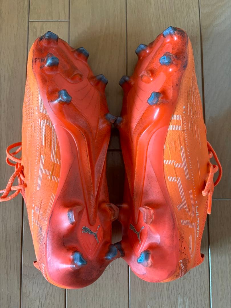 PUMA ULTRA スパイク FG/AG オレンジ 27.0cm