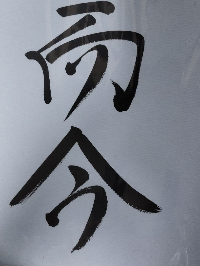 【直筆サイン色紙】一力遼棋聖 直筆 色紙 揮毫 落款有 囲碁 第49期棋聖戦