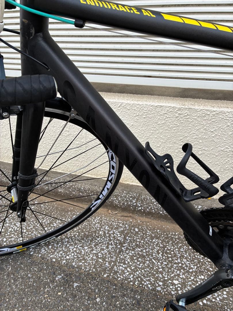 canyon endurance al 2019 ブラック　程度良いです！