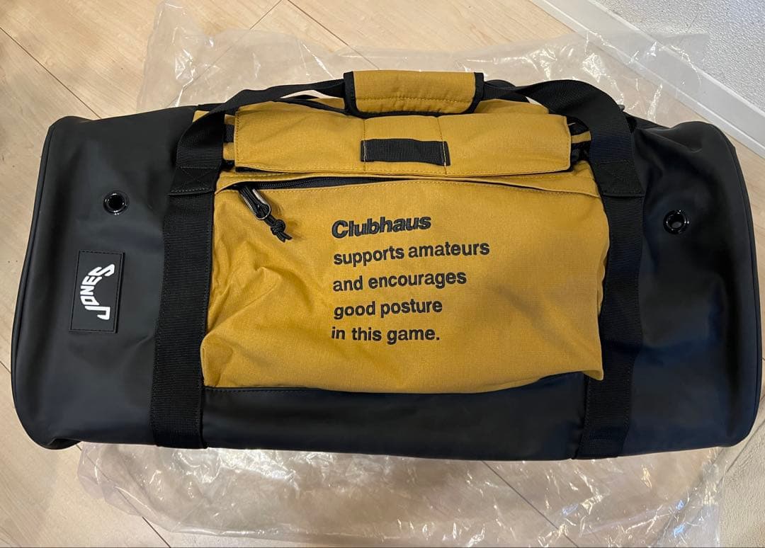 CLUBHAUS×JONES ボストンバッグ