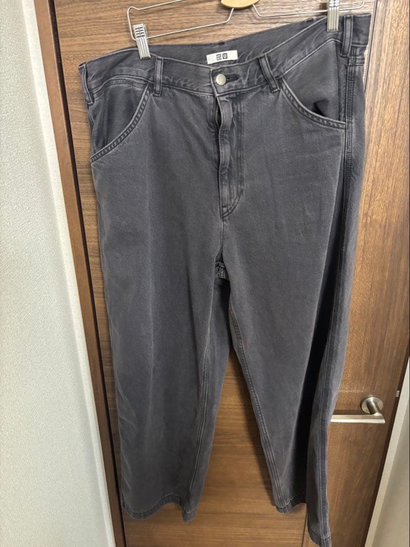 未使用25aw UNIQLO U オーバーサイズカラーデニム　セットアップ